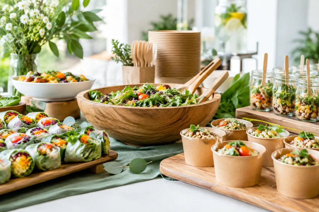7 Best Sustainable Catering Choices for Events - Udderly Lush