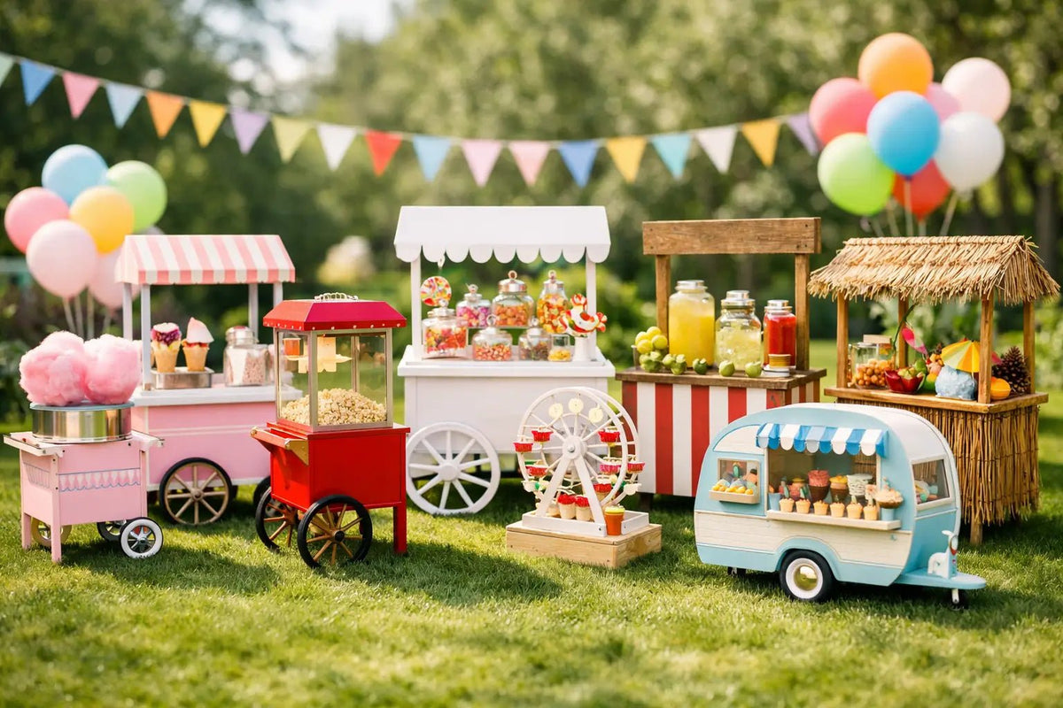 7 Children's Party Cart Examples Kids Love - Udderly Lush — Ice cream that tastes good and does good