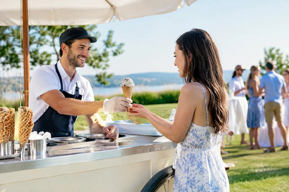 Can Ice Cream Cater Outdoors? Yes - Here’s How - Udderly Lush