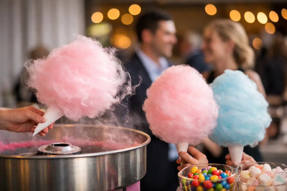 Candy Floss for Events That Guests Remember - Udderly Lush