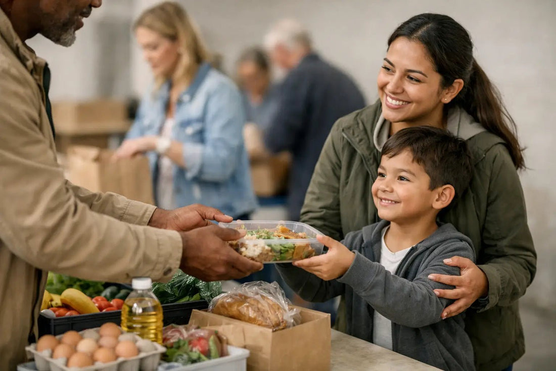 Food Poverty Fundraiser Case Study That Delivers - Udderly Lush