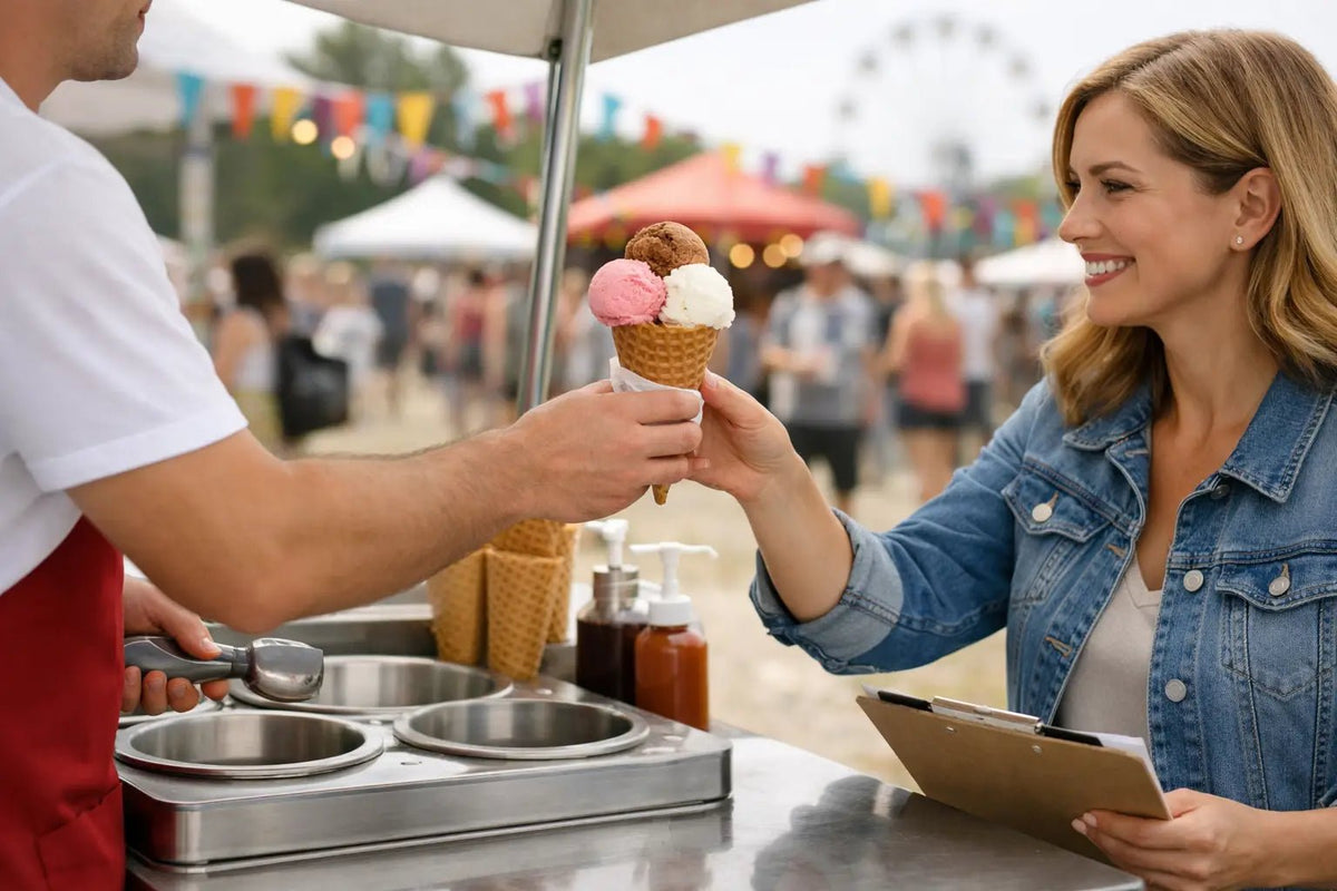 How to Choose a Festival Ice Cream Vendor - Udderly Lush — Ice cream that tastes good and does good