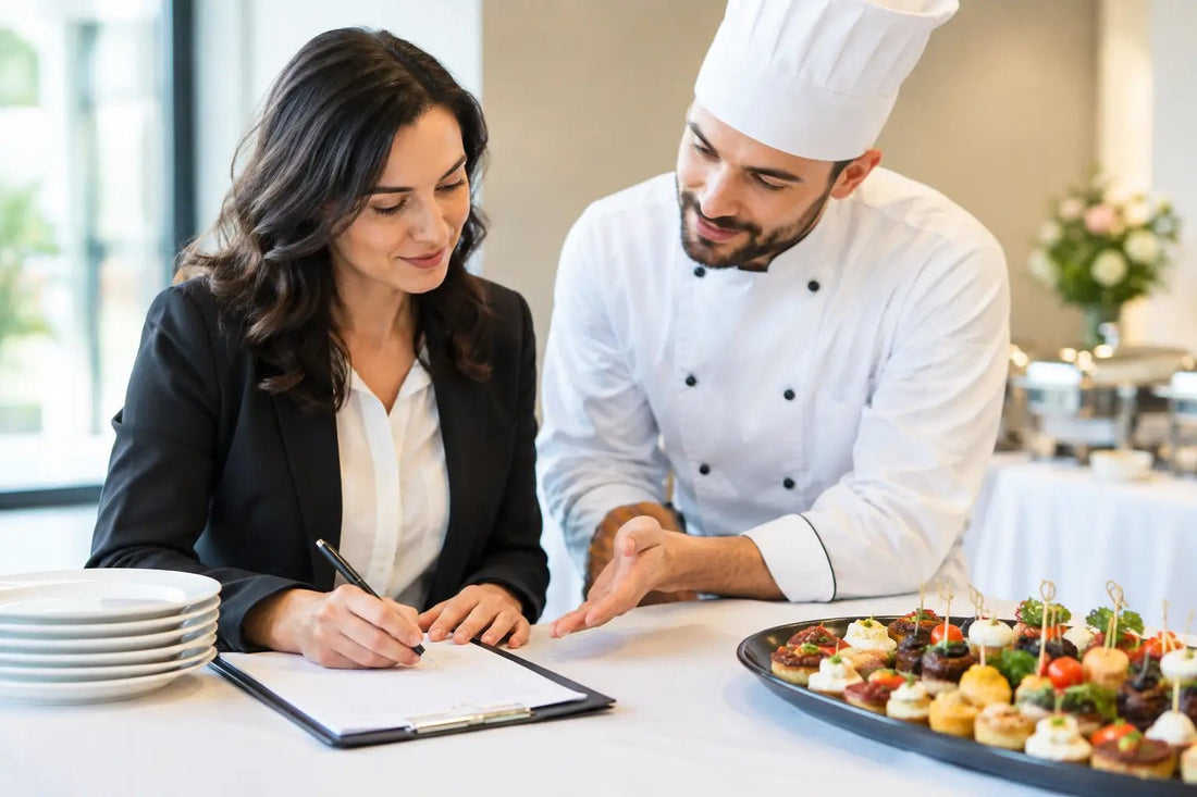 How to Reduce Catering Contracts at Your Event - Udderly Lush