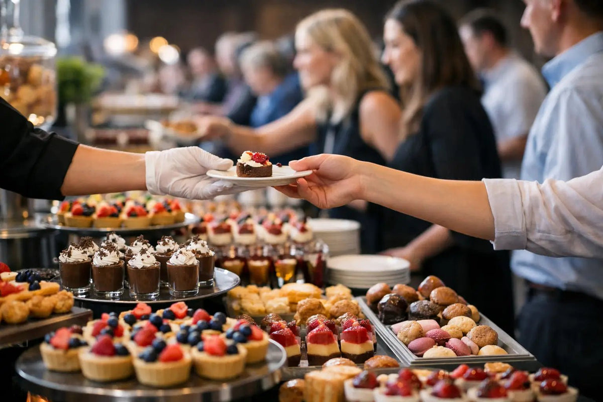 Large Event Dessert Catering That Keeps Lines Moving - Udderly Lush — Ice cream that tastes good and does good