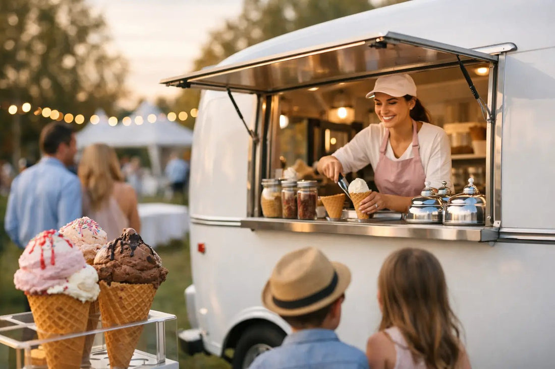 Mobile Ice Cream Parlor for Events That Matter - Udderly Lush — Ice cream that tastes good and does good