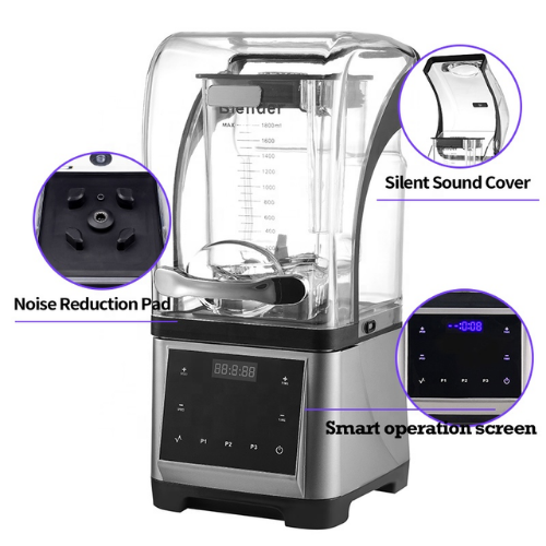 Digital High Powered Blender For Frozen Cocktails & Fruit Slushies