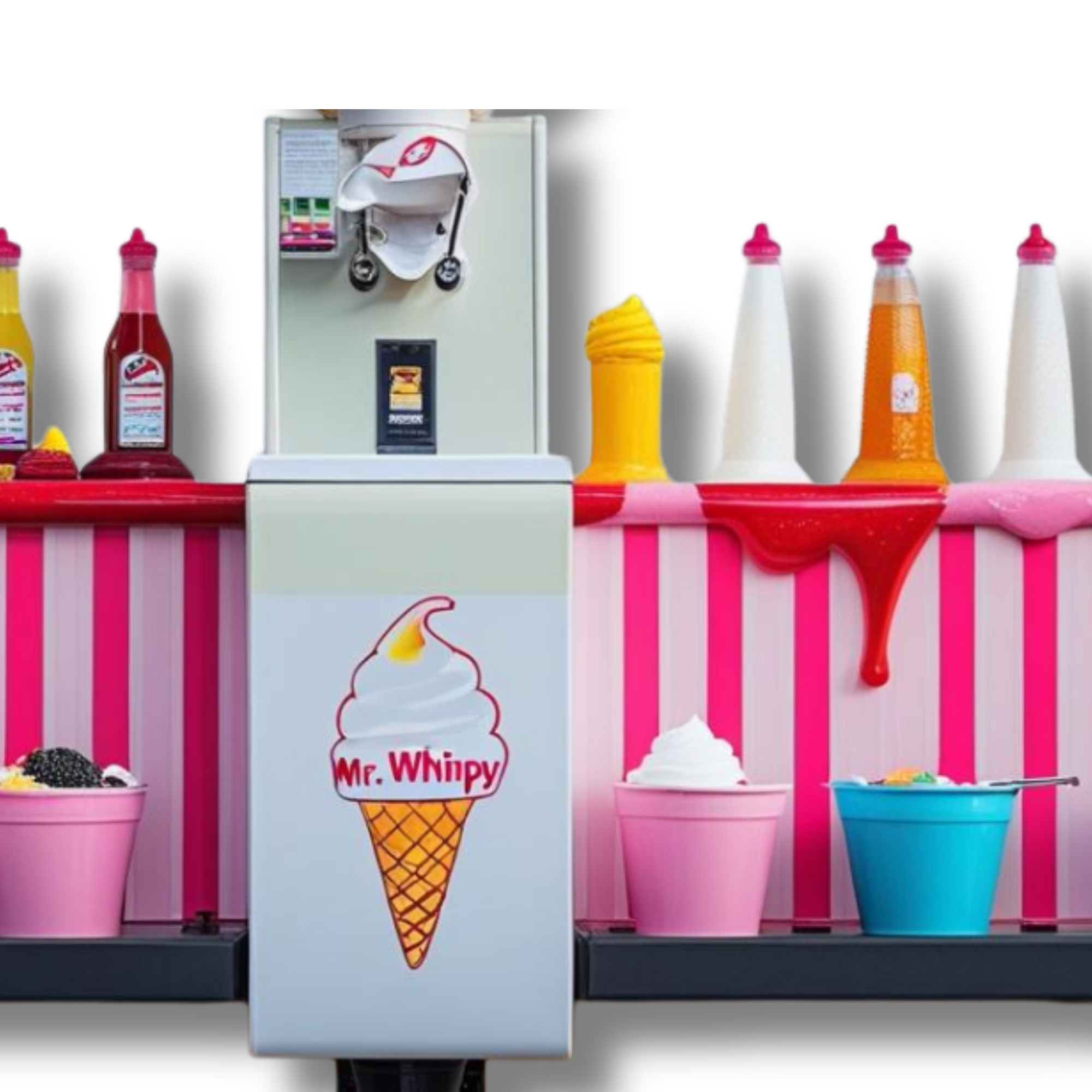 Hire The ultimate lush ice cream parlor event experience