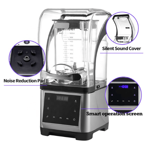 Digital High Powered Blender For Frozen Cocktails & Fruit Slushies - UdderlyLush.comFood blenders