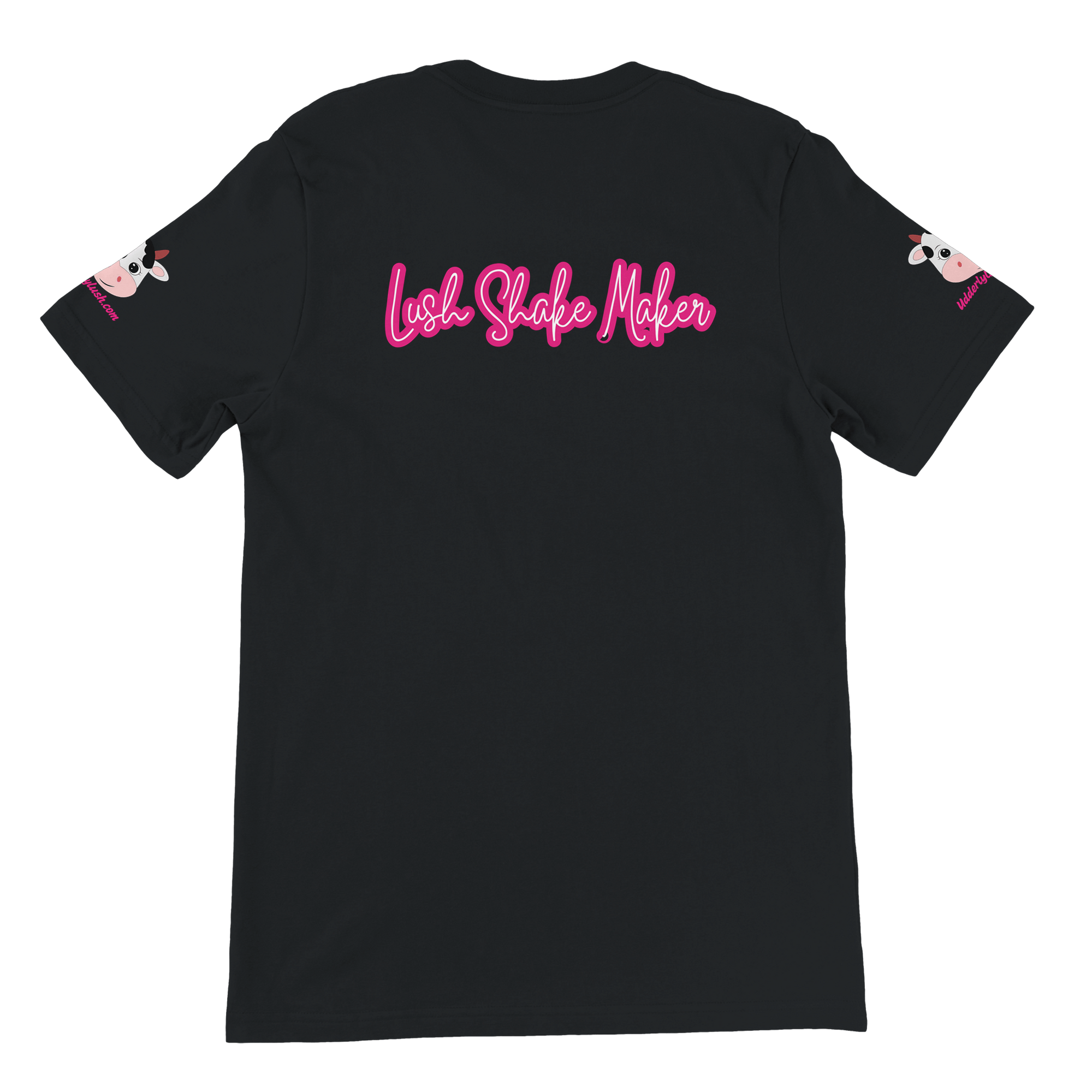 Moo Crew UDDERLY LUSH Branded T-Shirt - UdderlyLush.comPrint Material