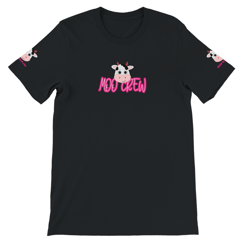Moo Crew UDDERLY LUSH Branded T-Shirt - UdderlyLush.comPrint Material
