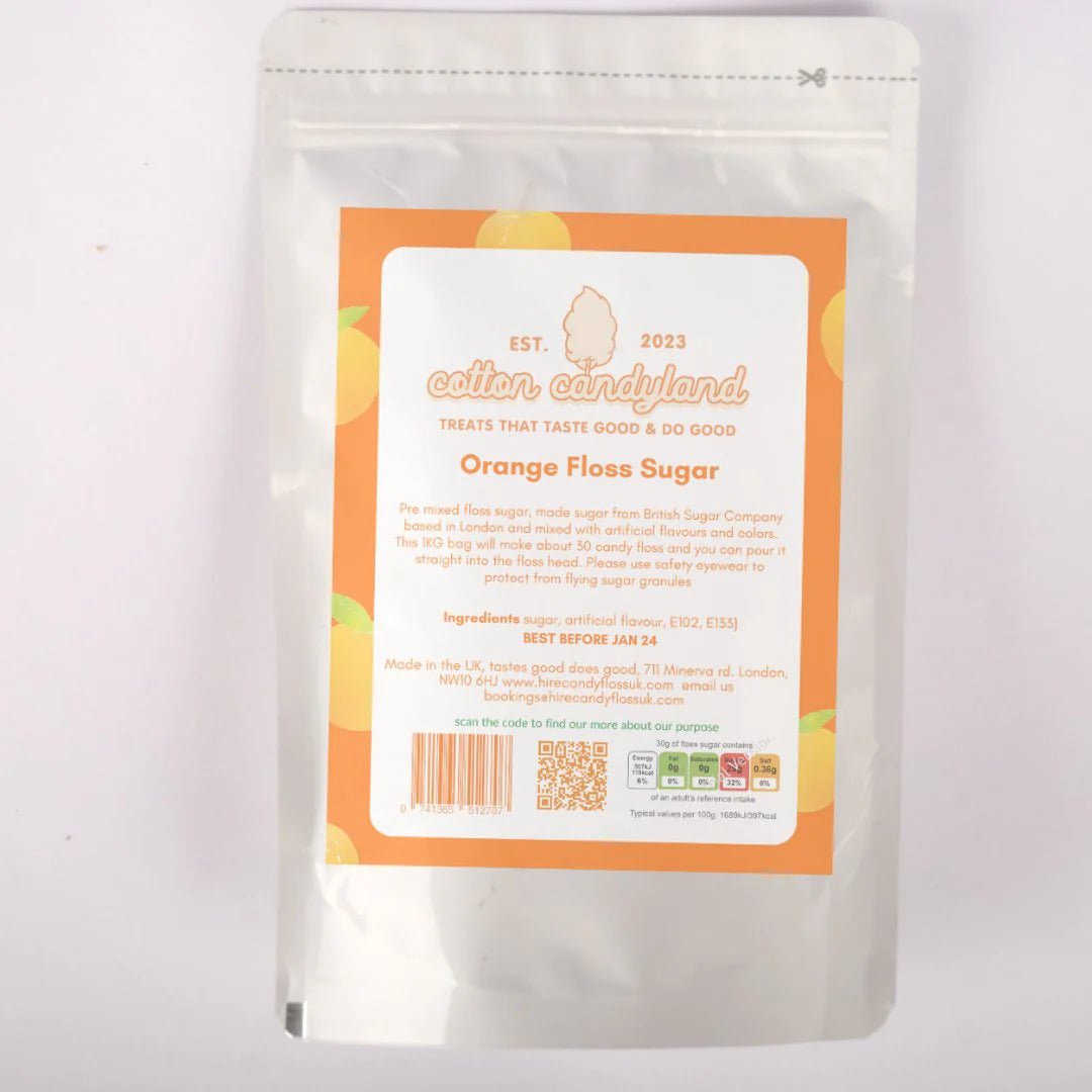 Pink Vanilla flavour candy sugar 5kg £25.00 special offer - UdderlyLush.comFloss Sugar
