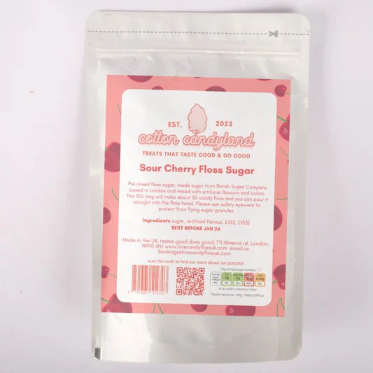 Pink Vanilla flavour candy sugar 5kg £25.00 special offer - UdderlyLush.comFloss Sugar