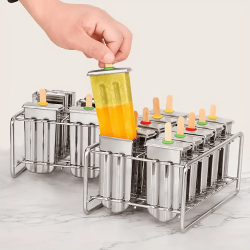 Stainless Steel Ice lolly molds - make your own Lush Lollies - UdderlyLush.comIce Molds