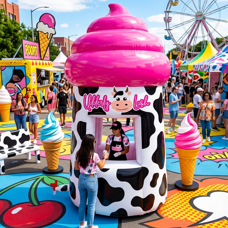 The Lush Ice Cream Parlour — a full mobile ice cream parlour - UdderlyLush.comFrozen Desserts & Novelties