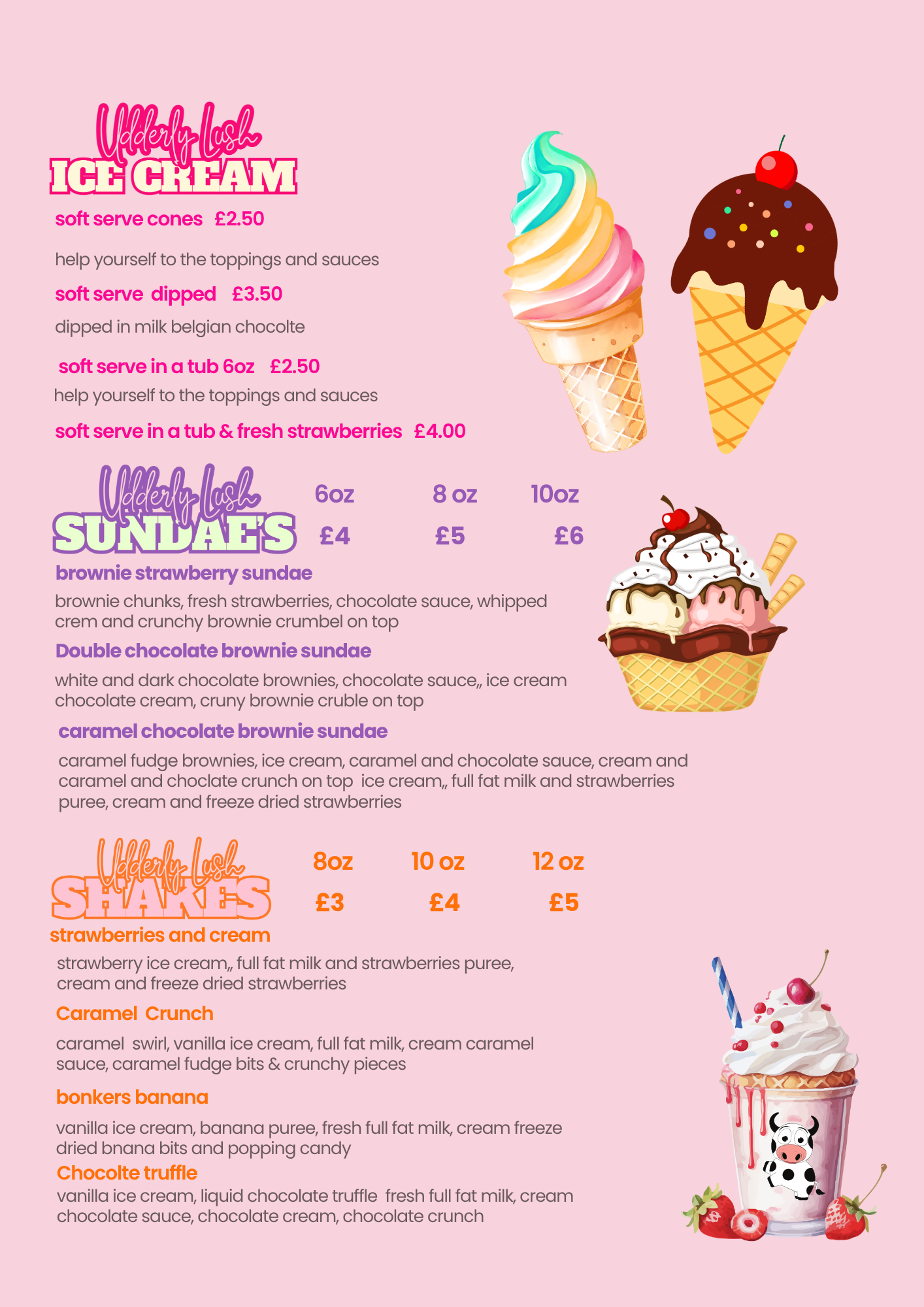 hire our devine sundae carl experience  get 3 experiences for the price of 1
